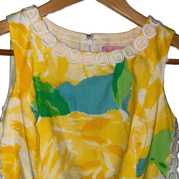Lilly Pulitzer Mila Shift Dress | Sunglow Yellow First Impressions | Holy Grail - Picture 3 of 10